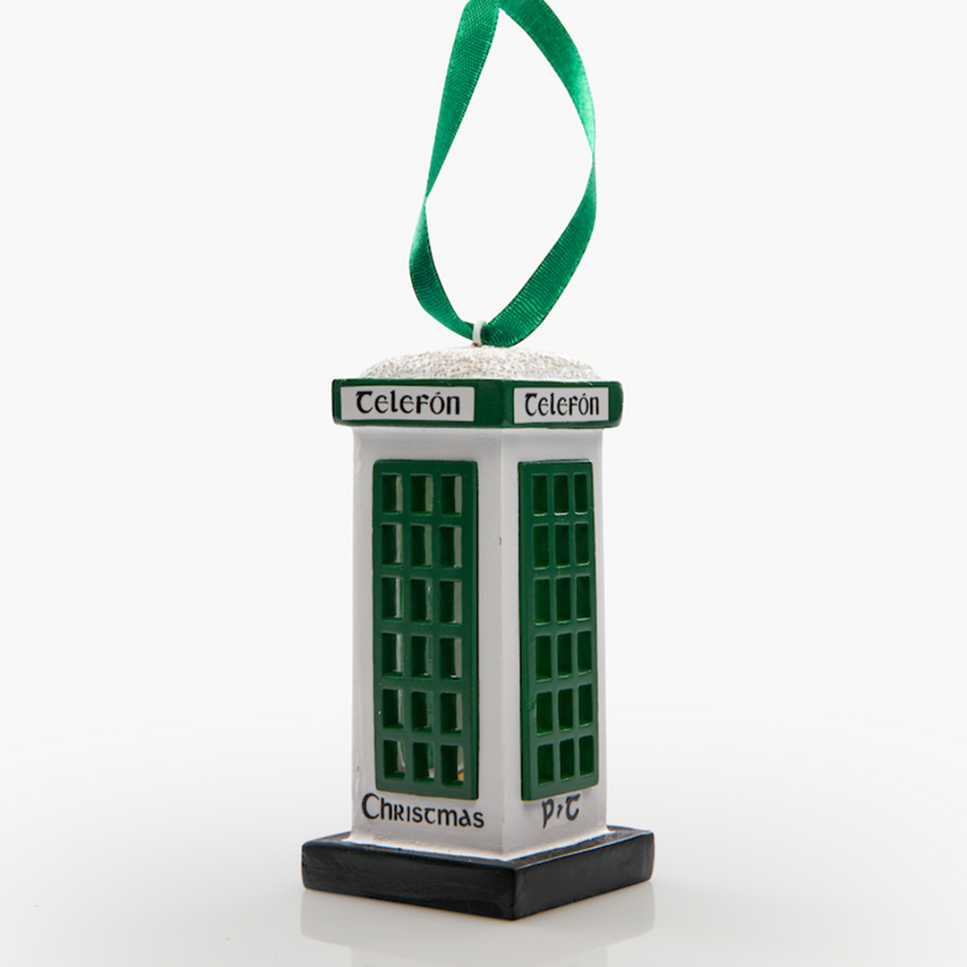 The Irish Telephone Box Christmas Tree Decoration