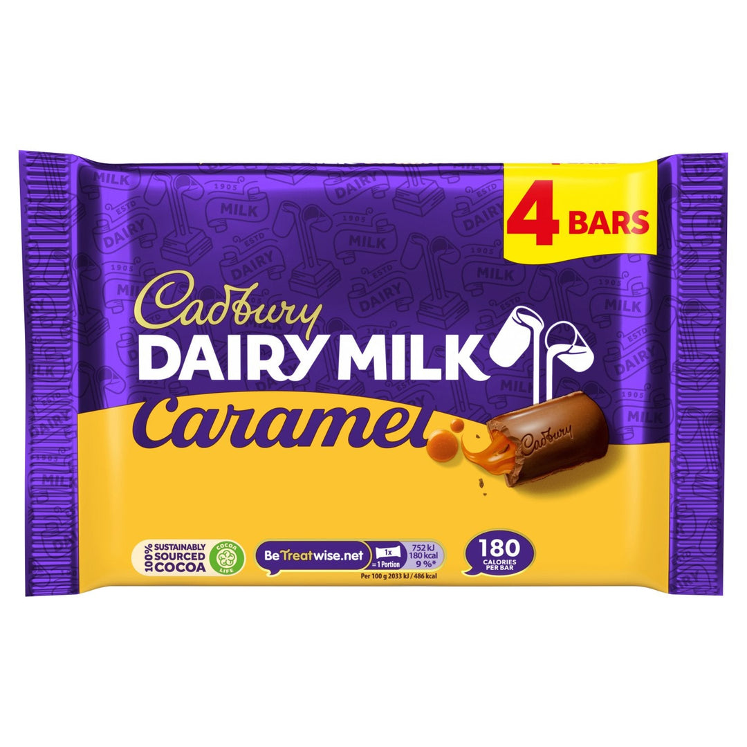 Cadbury - Dairy Milk Caramel 4 pack