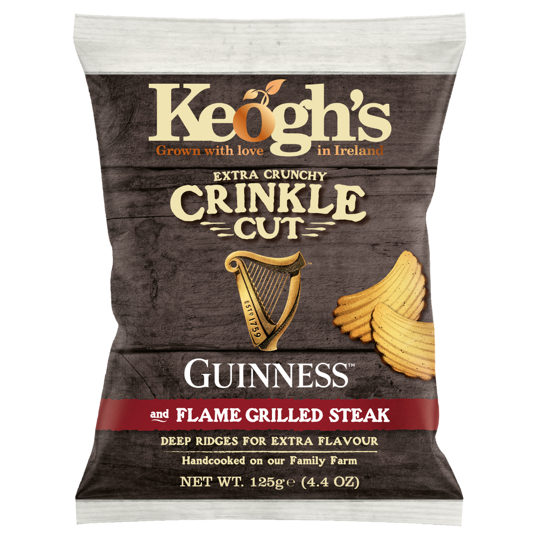 Keoghs Guinness and Flame Grilled Steak Crisps