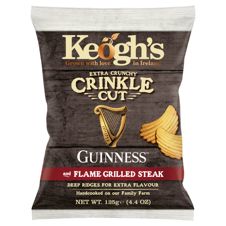 Keoghs Guinness and Flame Grilled Steak Crisps