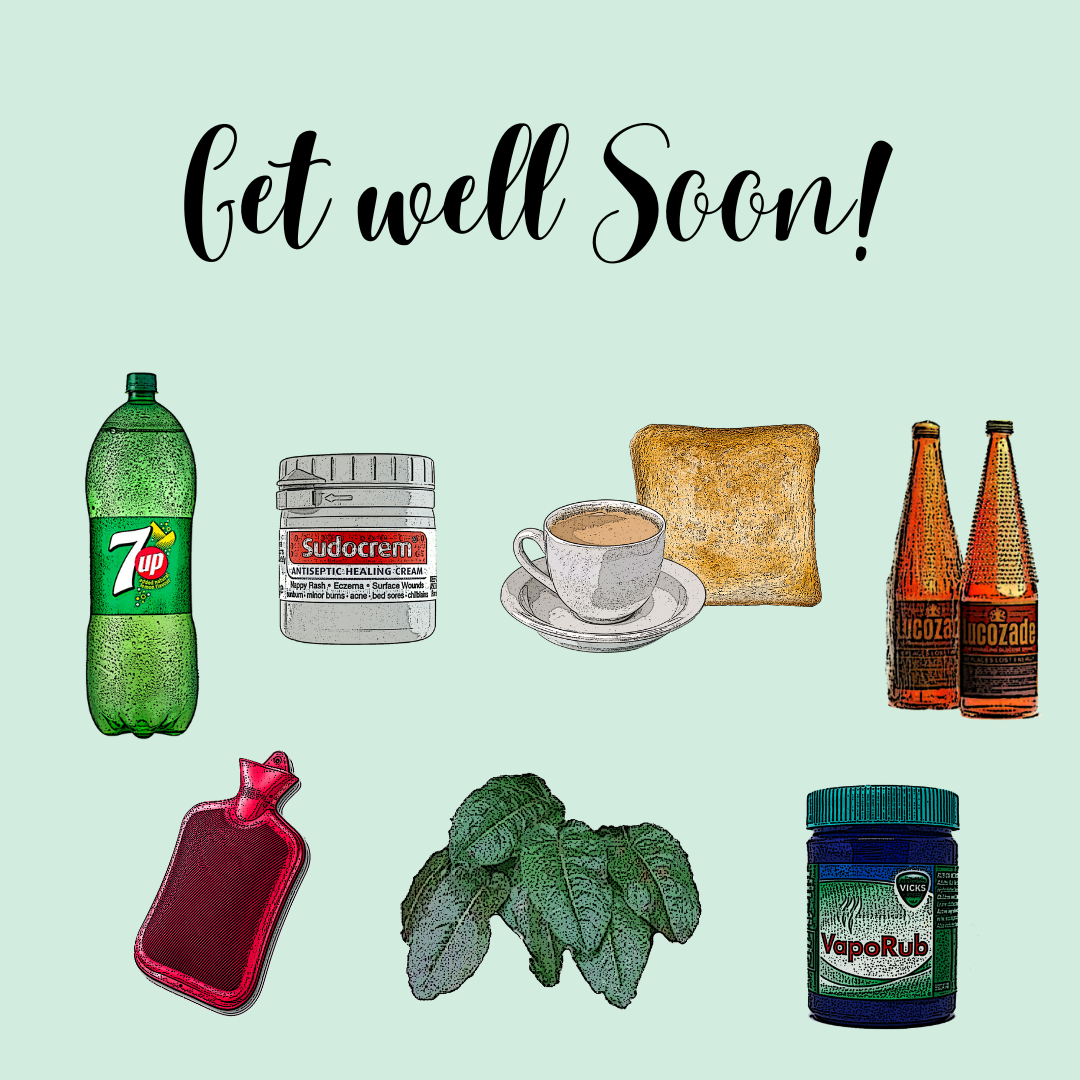 Get Well Soon Irish Medicine Cabinet Card