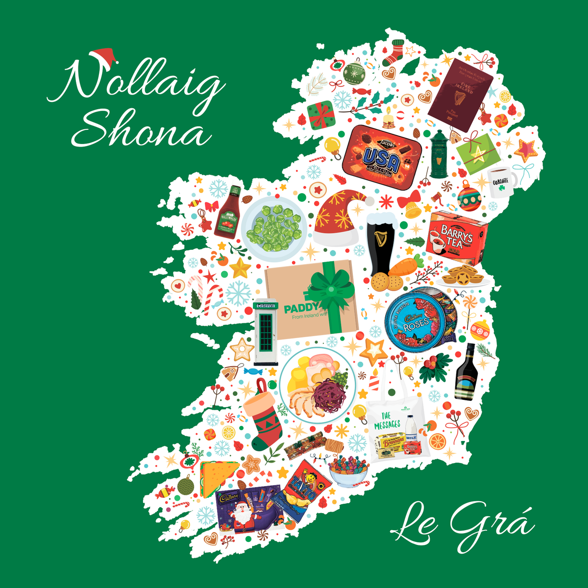 Nollaig Shona Christmas Card