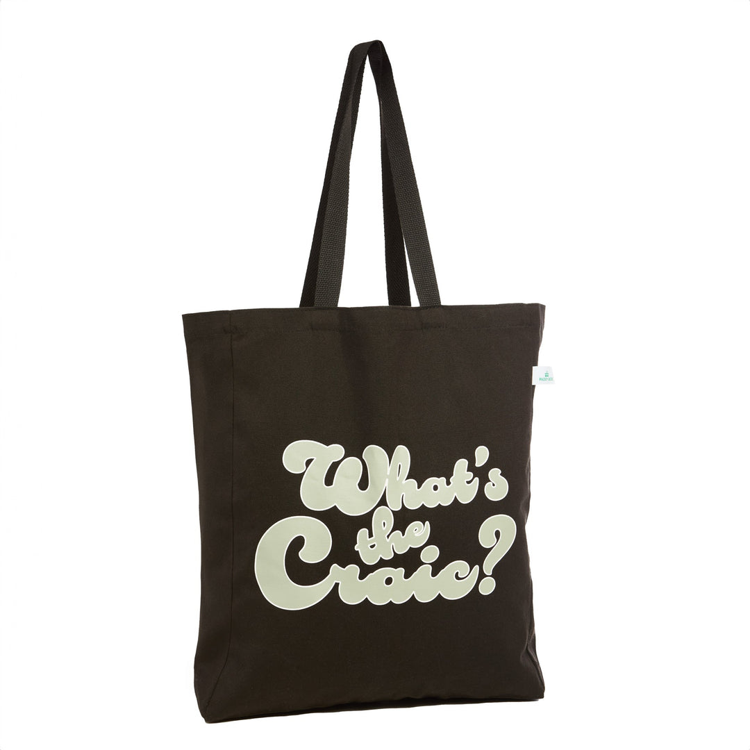 What's The Craic Green Tote Bag