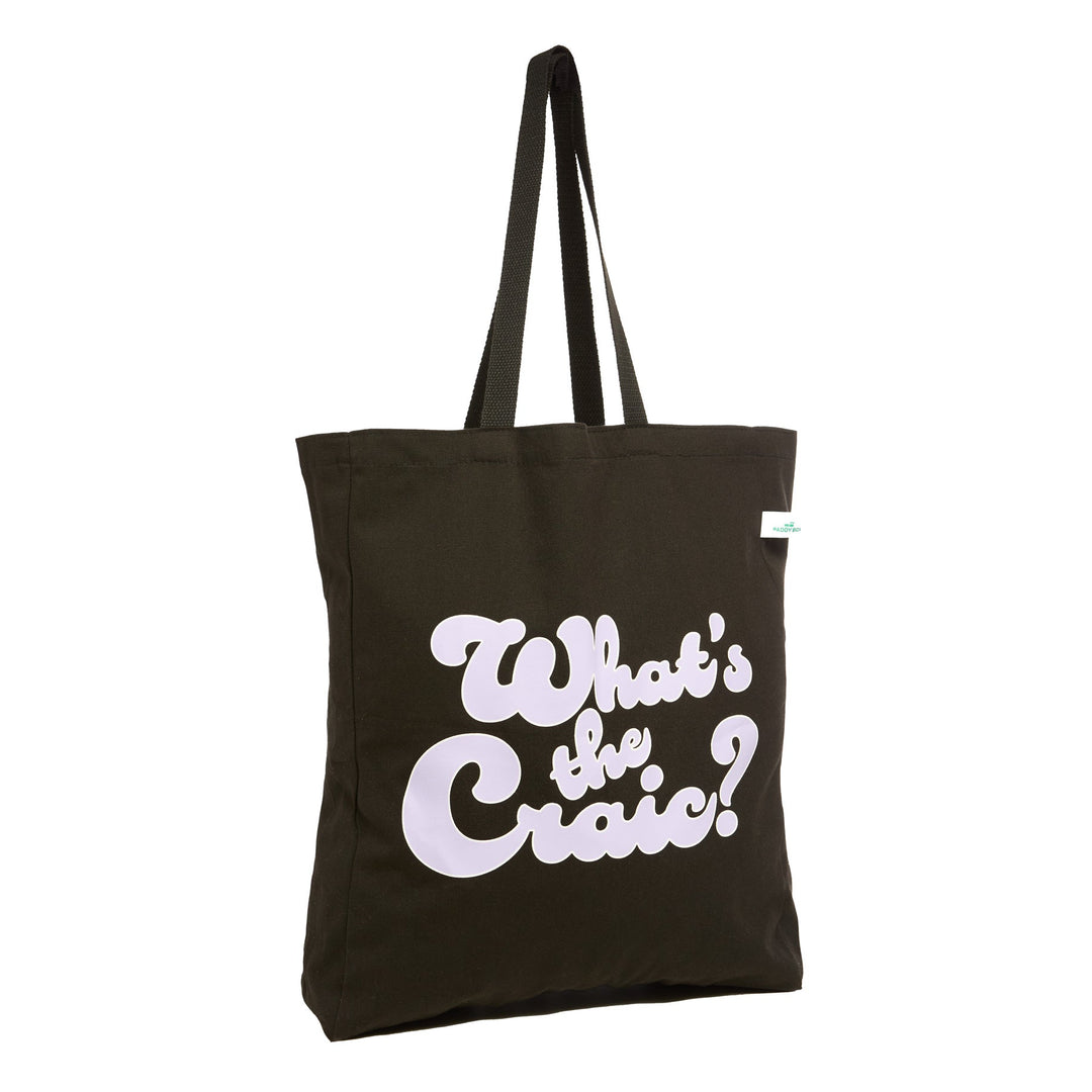 What's The Craic Purple Tote Bag
