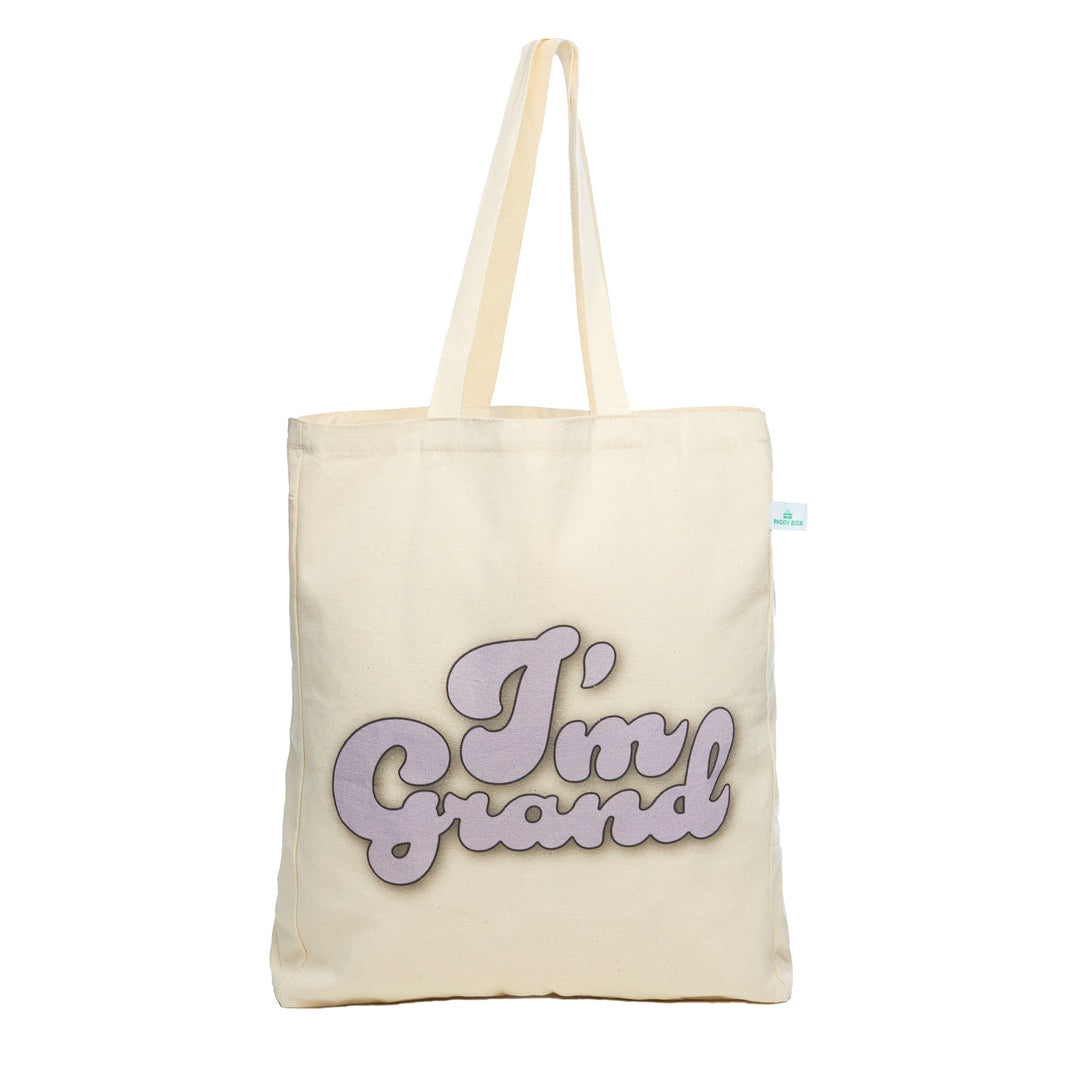 I'm Grand Purple Tote Bag