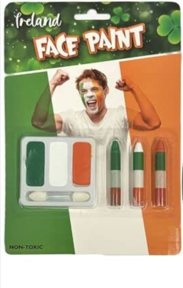 Paddy's  Day Ireland Face Paint