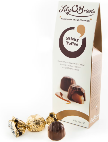 Lily O' Brien's Sticky Toffee Truffles 110g