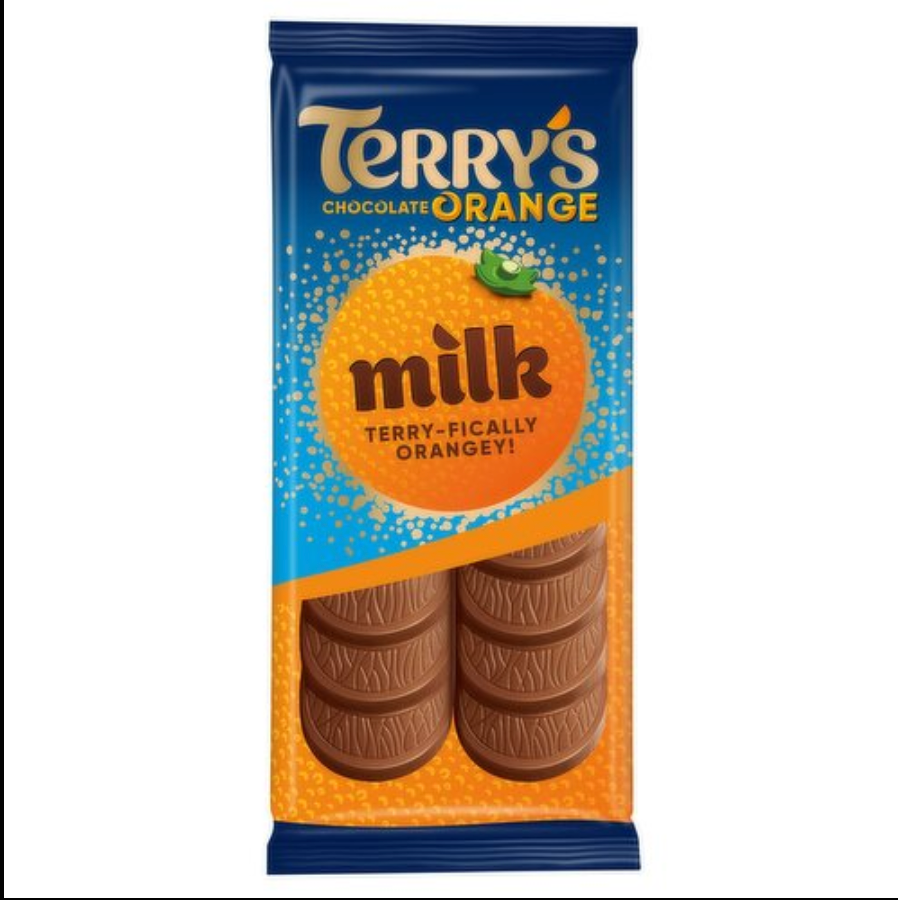 Terrys Orange Chocolate Bar 90g