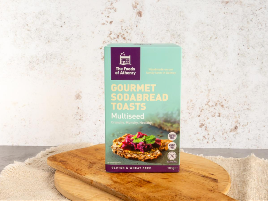 Foods of Athenry Multiseed Gourmet Sodabread Toasts 100g