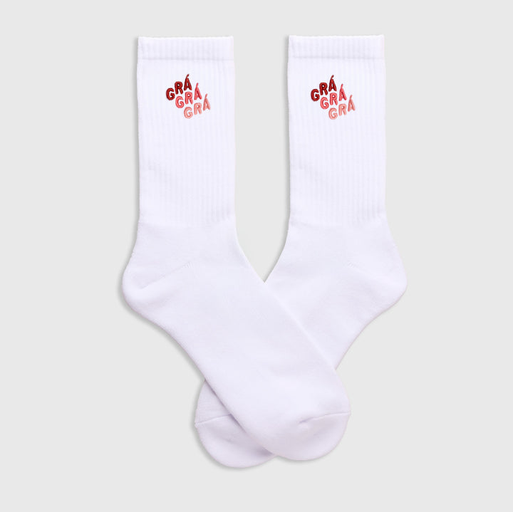 Grá - Full Length Crew Socks - PaddySox