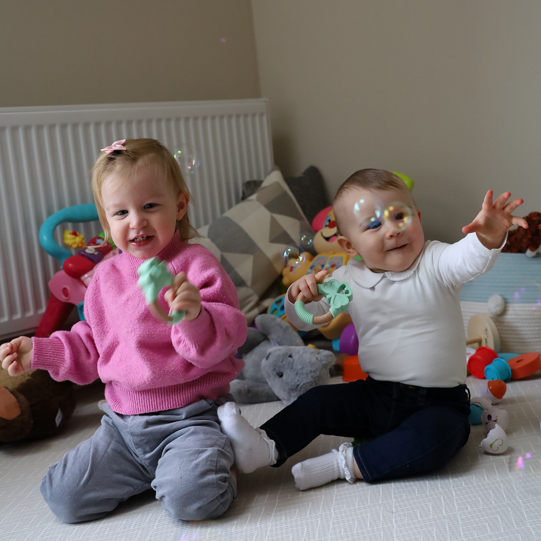 Shamrock Baby Teething Ring