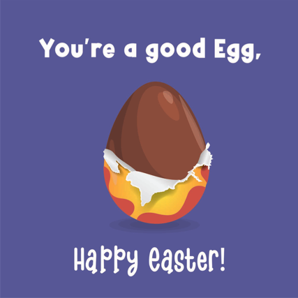 You're a Good Egg - Easter Card