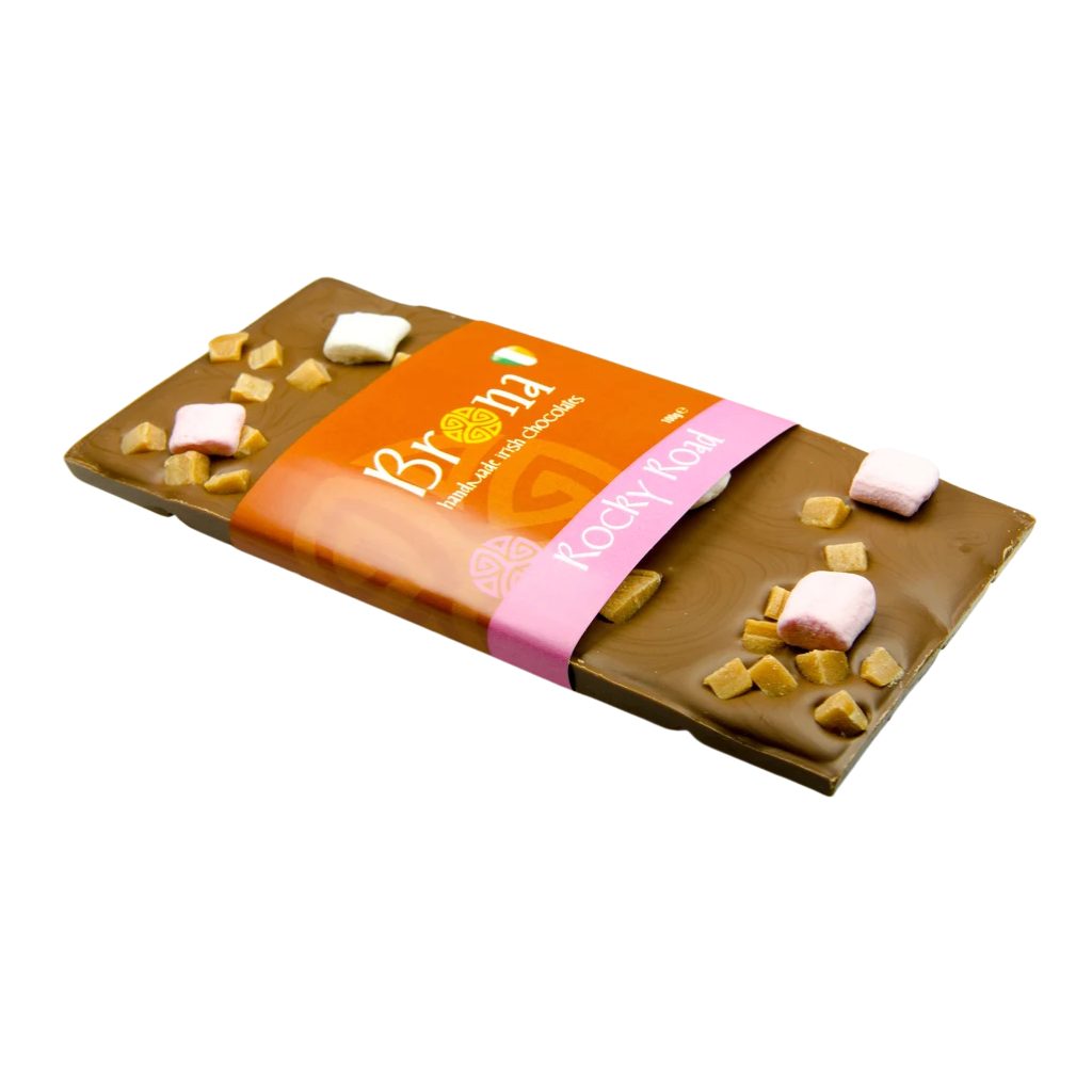 Brona Handmade Irish Chocolate - Rocky Road- 100g bar