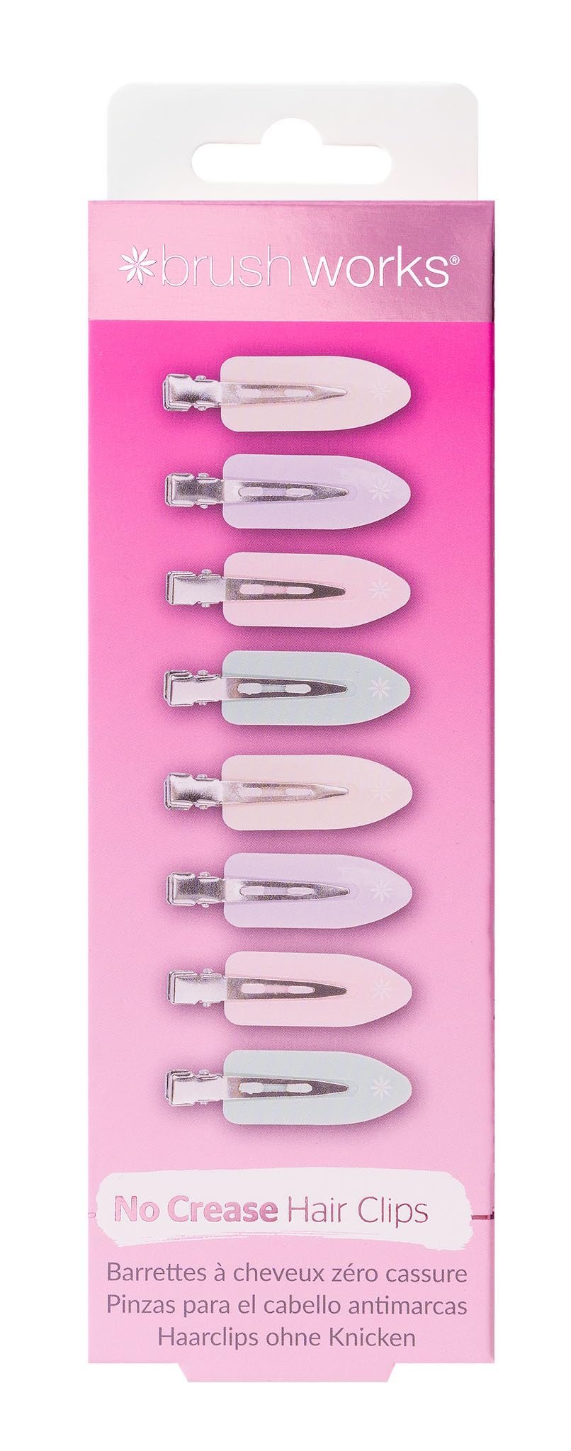 Brush works hair clips