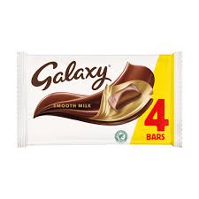 Galaxy - Smooth Milk Chocolate Bars 4 pack