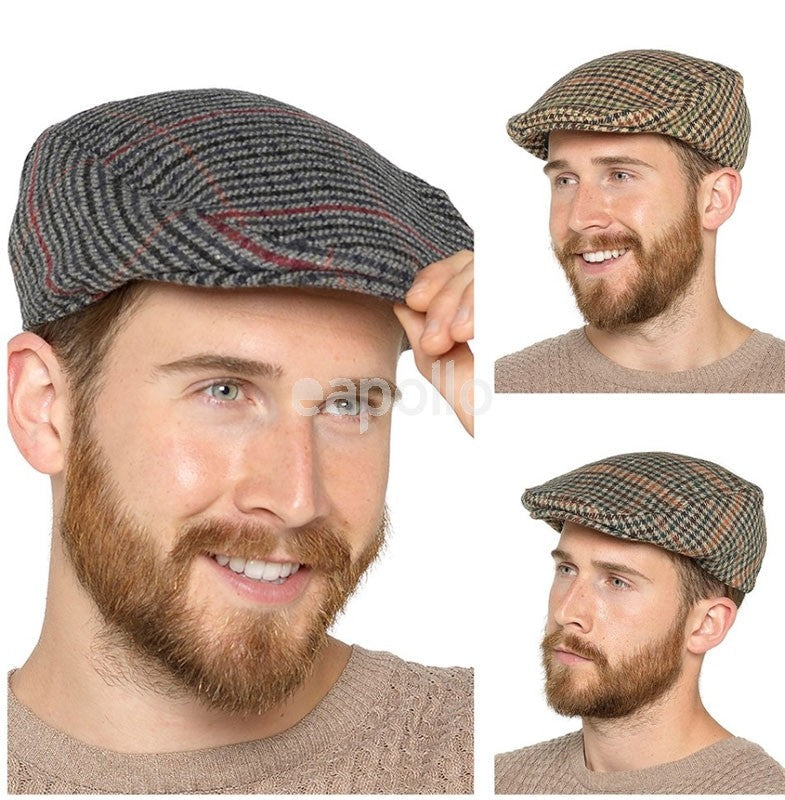 Tweed Paddy Cap