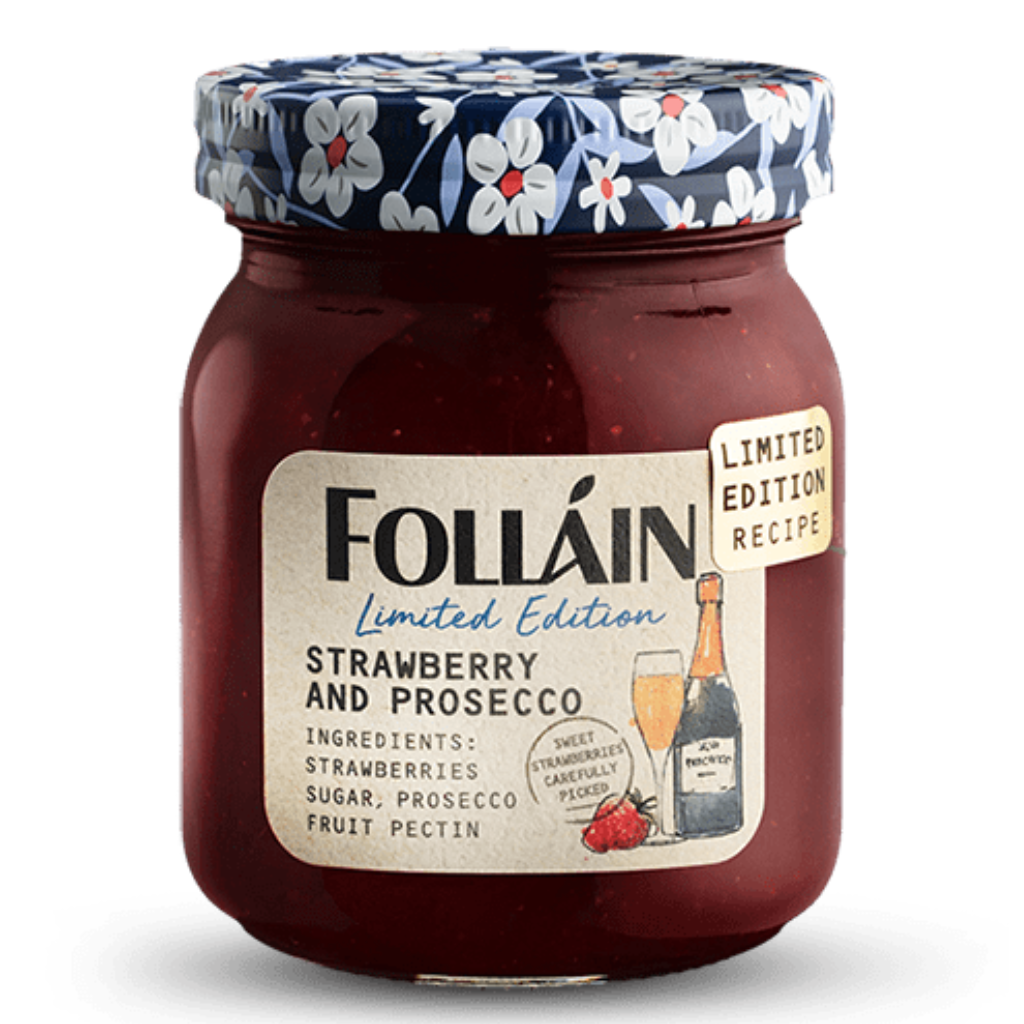 Follain Limited Edition Strawberry and Prosecco Jam 370g